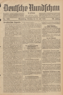 Deutsche Rundschau in Polen : früher Ostdeutsche Rundschau, Bromberger Tageblatt. Jg.53, Nr. 166 (23 Juli 1929) + dod.