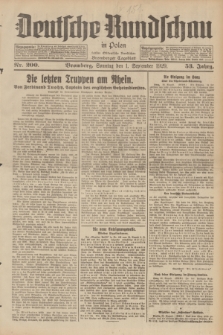 Deutsche Rundschau in Polen : früher Ostdeutsche Rundschau, Bromberger Tageblatt. Jg.53, Nr. 200 (1 September 1929) + dod.