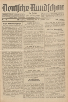 Deutsche Rundschau in Polen : früher Ostdeutsche Rundschau, Bromberger Tageblatt. Jg.54, Nr. 6 (9 Januar 1930) + dod.