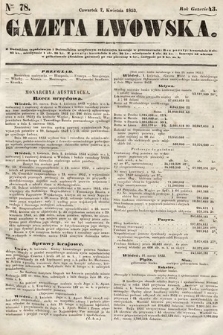 Gazeta Lwowska. 1853, nr 78