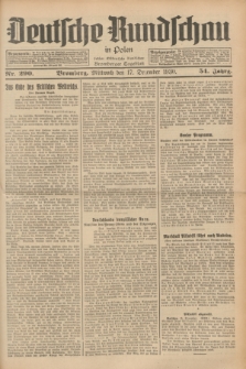 Deutsche Rundschau in Polen : früher Ostdeutsche Rundschau, Bromberger Tageblatt. Jg.54, Nr. 290 (17 Dezember 1930) + dod.