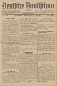 Deutsche Rundschau in Polen : früher Ostdeutsche Rundschau, Bromberger Tageblatt. Jg.55, Nr. 160 (16 Juli 1931) + dod.