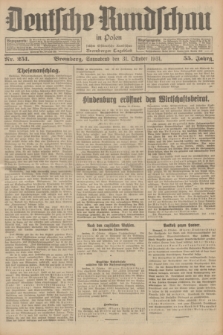 Deutsche Rundschau in Polen : früher Ostdeutsche Rundschau, Bromberger Tageblatt. Jg.55, Nr. 251 (31 Oktober 1931) + dod.
