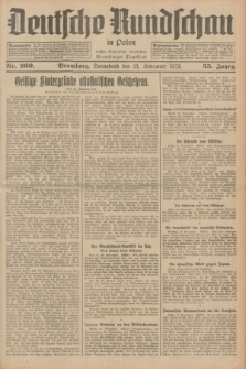 Deutsche Rundschau in Polen : früher Ostdeutsche Rundschau, Bromberger Tageblatt. Jg.55, Nr. 269 (21 November 1931) + dod.