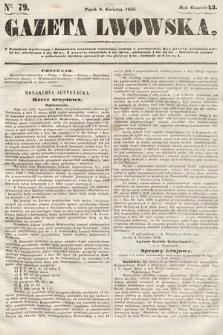 Gazeta Lwowska. 1853, nr 79