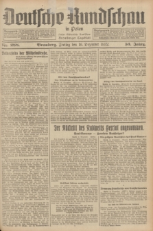 Deutsche Rundschau in Polen : früher Ostdeutsche Rundschau, Bromberger Tageblatt. Jg.56, Nr. 288 (16 Dezember 1932) + dod.