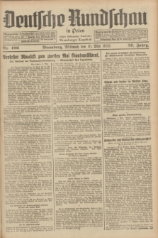 Deutsche Rundschau in Polen : früher Ostdeutsche Rundschau, Bromberger Tageblatt. Jg.57, Nr. 106 (10 Mai 1933) + dod.