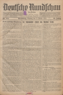 Deutsche Rundschau in Polen : früher Ostdeutsche Rundschau, Bromberger Tageblatt. Jg.58, Nr. 224 (2 Oktober 1934) + dod.