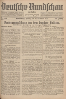 Deutsche Rundschau in Polen : früher Ostdeutsche Rundschau, Bromberger Tageblatt. Jg.58, Nr. 274 (30 November 1934) + dod.