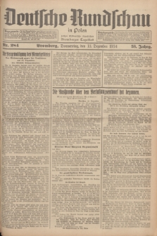 Deutsche Rundschau in Polen : früher Ostdeutsche Rundschau, Bromberger Tageblatt. Jg.58, Nr. 284 (13 Dezember 1934) + dod.