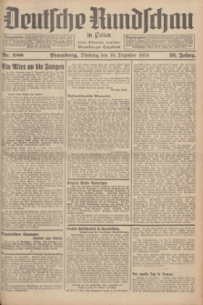 Deutsche Rundschau in Polen : früher Ostdeutsche Rundschau, Bromberger Tageblatt. Jg.58, Nr. 288 (18 Dezember 1934) + dod.