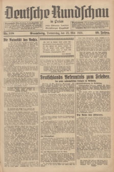 Deutsche Rundschau in Polen : früher Ostdeutsche Rundschau, Bromberger Tageblatt. Jg.59, Nr. 118 (23 Mai 1935) + dod.