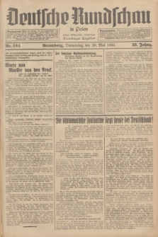 Deutsche Rundschau in Polen : früher Ostdeutsche Rundschau, Bromberger Tageblatt. Jg.59, Nr. 124 (30 Mai 1935) + dod.