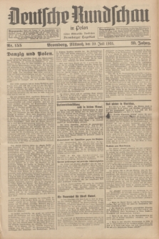 Deutsche Rundschau in Polen : früher Ostdeutsche Rundschau, Bromberger Tageblatt. Jg.59, Nr. 155 (10 Juli 1935) + dod.