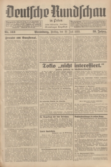 Deutsche Rundschau in Polen : früher Ostdeutsche Rundschau, Bromberger Tageblatt. Jg.59, Nr. 163 (19 Juli 1935) + dod.