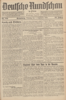 Deutsche Rundschau in Polen : früher Ostdeutsche Rundschau, Bromberger Tageblatt. Jg.59, Nr. 201 (3 September 1935) + dod.