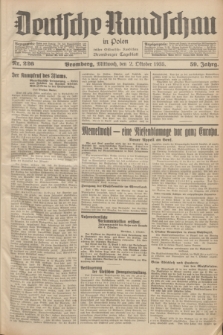 Deutsche Rundschau in Polen : früher Ostdeutsche Rundschau, Bromberger Tageblatt. Jg.59, Nr. 226 (2 Oktober 1935) + dod.