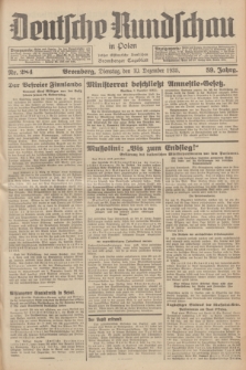 Deutsche Rundschau in Polen : früher Ostdeutsche Rundschau, Bromberger Tageblatt. Jg.59, Nr. 284 (10 Dezember 1935) + dod.