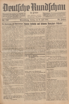 Deutsche Rundschau in Polen : früher Ostdeutsche Rundschau, Bromberger Tageblatt. Jg.60, Nr. 157 (10 Juli 1936) + dod.