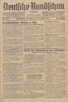 Deutsche Rundschau in Polen : früher Ostdeutsche Rundschau, Bromberger Tageblatt. Jg.60, Nr. 226 (30 September 1936) + dod.