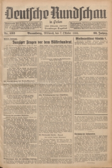 Deutsche Rundschau in Polen : früher Ostdeutsche Rundschau, Bromberger Tageblatt. Jg.60, Nr. 232 (7 Oktober 1936) + dod.