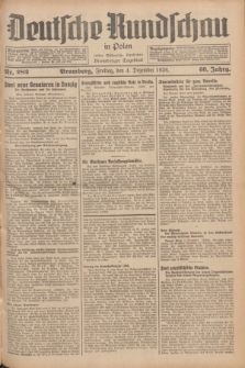 Deutsche Rundschau in Polen : früher Ostdeutsche Rundschau, Bromberger Tageblatt. Jg.60, Nr. 282 (4 Dezember 1936) + dod.