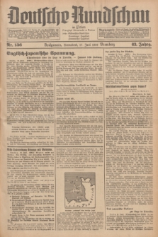 Deutsche Rundschau in Polen = Przegląd Niemiecki w Polsce : früher Ostdeutsche Rundschau, Bromberger Tageblatt, Pommereller Tageblatt. Jg.63, Nr. 136 (17 Juni 1939) + dod.