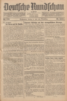 Deutsche Rundschau in Polen = Przegląd Niemiecki w Polsce : früher Ostdeutsche Rundschau, Bromberger Tageblatt, Pommereller Tageblatt. Jg.63, Nr. 158 (14 Juli 1939) + dod.