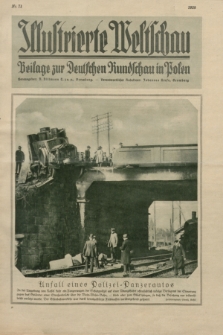 Illustrierte Weltschau : Beilage zur Deutschen Rundschau in Polen. 1928, Nr. 11 ([14 März])
