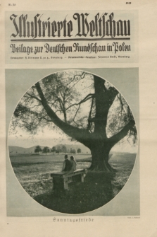 Illustrierte Weltschau : Beilage zur Deutschen Rundschau in Polen. 1928, Nr. 22 ([30 Mai])