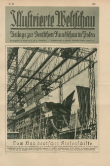 Illustrierte Weltschau : Beilage zur Deutschen Rundschau in Polen. 1928, Nr. 34 ([21 August])