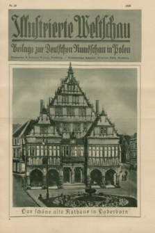 Illustrierte Weltschau : Beilage zur Deutschen Rundschau in Polen. 1928, Nr. 35 ([28 August])