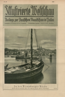 Illustrierte Weltschau : Beilage zur Deutschen Rundschau in Polen. 1928, Nr. 40 ([4 Oktober])