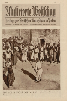 Illustrierte Weltschau : Beilage zur Deutschen Rundschau in Polen. 1928, nr 45 (6 November)