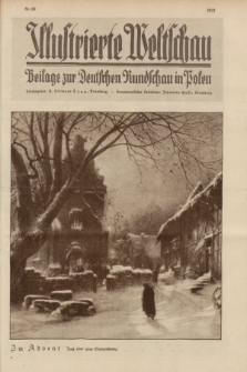 Illustrierte Weltschau : Beilage zur Deutschen Rundschau in Polen. 1928, nr 50 (11 Dezember)