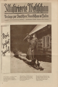 Illustrierte Weltschau : Beilage zur Deutschen Rundschau in Polen. 1928, nr 52 (25 Dezember)