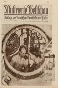 Illustrierte Weltschau : Beilage zur Deutschen Rundschau in Polen. 1931, Nr. 28 ([14 Juli])