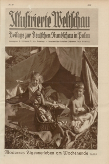 Illustrierte Weltschau : Beilage zur Deutschen Rundschau in Polen. 1931, Nr. 29 ([21 Juli])