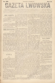 Gazeta Lwowska. 1882, nr 190