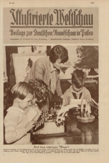 Illustrierte Weltschau : Beilage zur Deutschen Rundschau in Polen. 1931, Nr. 44 ([3 November])
