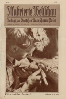 Illustrierte Weltschau : Beilage zur Deutschen Rundschau in Polen. 1932, nr 23 (5 Juni)