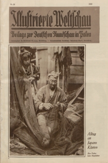 Illustrierte Weltschau : Beilage zur Deutschen Rundschau in Polen. 1932, nr 28 (12 Juli)