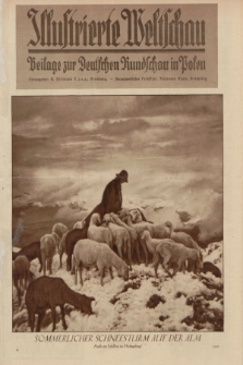 Illustrierte Weltschau : Beilage zur Deutschen Rundschau in Polen. 1932, nr 32 (7 August)