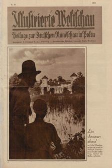 Illustrierte Weltschau : Beilage zur Deutschen Rundschau in Polen. 1932, Nr. 35 ([28 August])