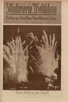 Illustrierte Weltschau : Beilage zur Deutschen Rundschau in Polen. 1932, Nr. 36 ([4 September])