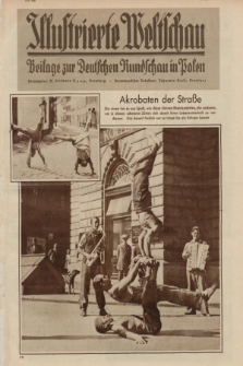 Illustrierte Weltschau : Beilage zur Deutschen Rundschau in Polen. 1932, Nr. 42 ([1 Oktober])