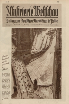 Illustrierte Weltschau : Beilage zur Deutschen Rundschau in Polen. 1932, Nr. 48 ([27 November])