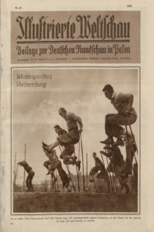 Illustrierte Weltschau : Beilage zur Deutschen Rundschau in Polen. 1932, Nr. 51 ([18 Dezember])