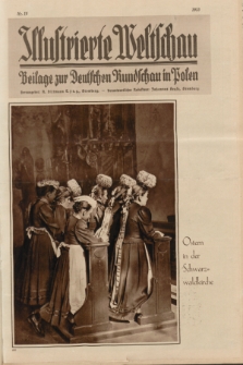 Illustrierte Weltschau : Beilage zur Deutschen Rundschau in Polen. 1933, Nr. 15 ([16 April])