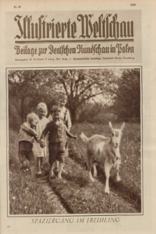 Illustrierte Weltschau : Beilage zur Deutschen Rundschau in Polen. 1933, Nr. 16 ([23 April])